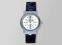 Ansicht auf die Uhr.