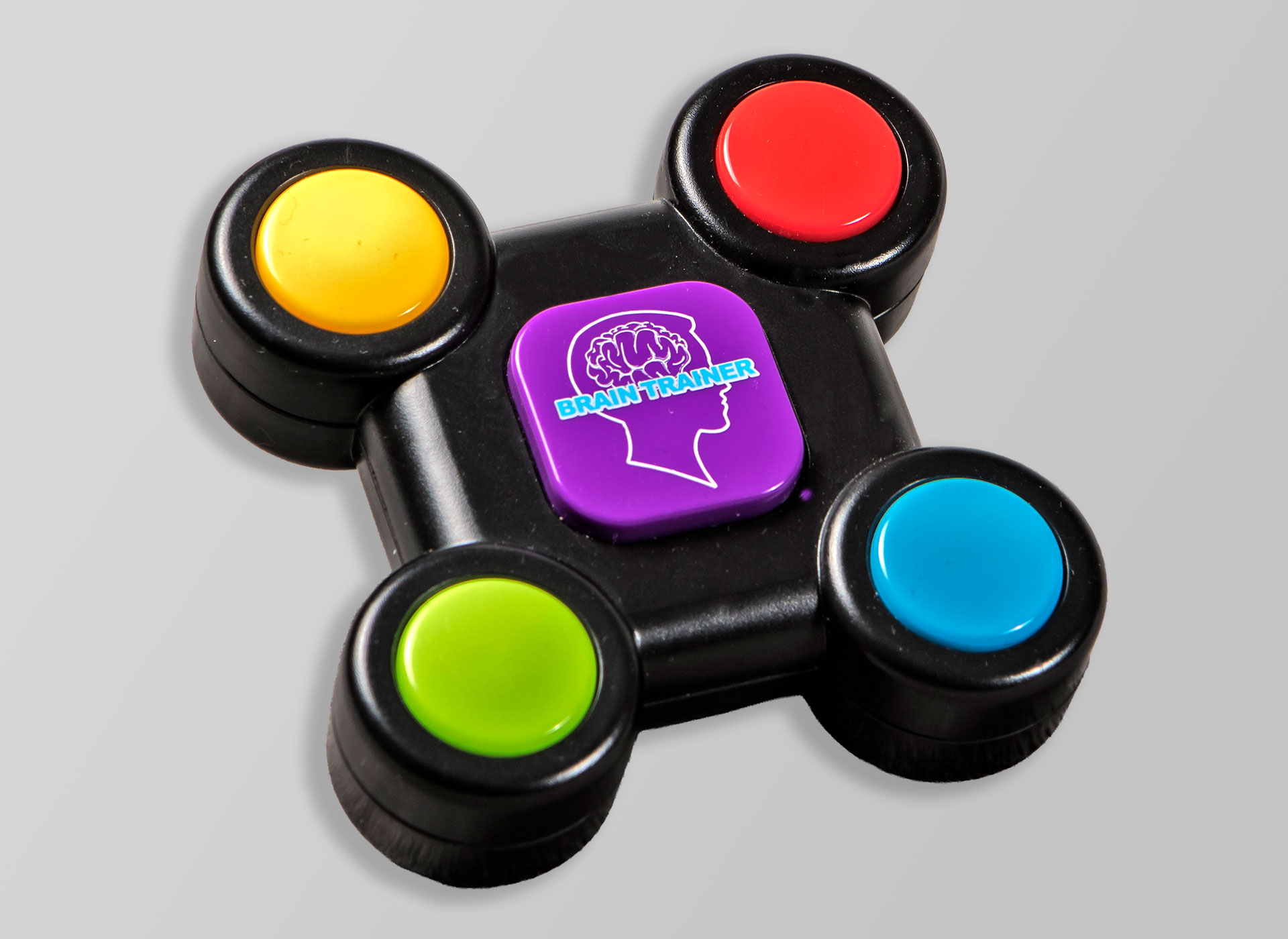 elektronisches spiel mit bunten tasten